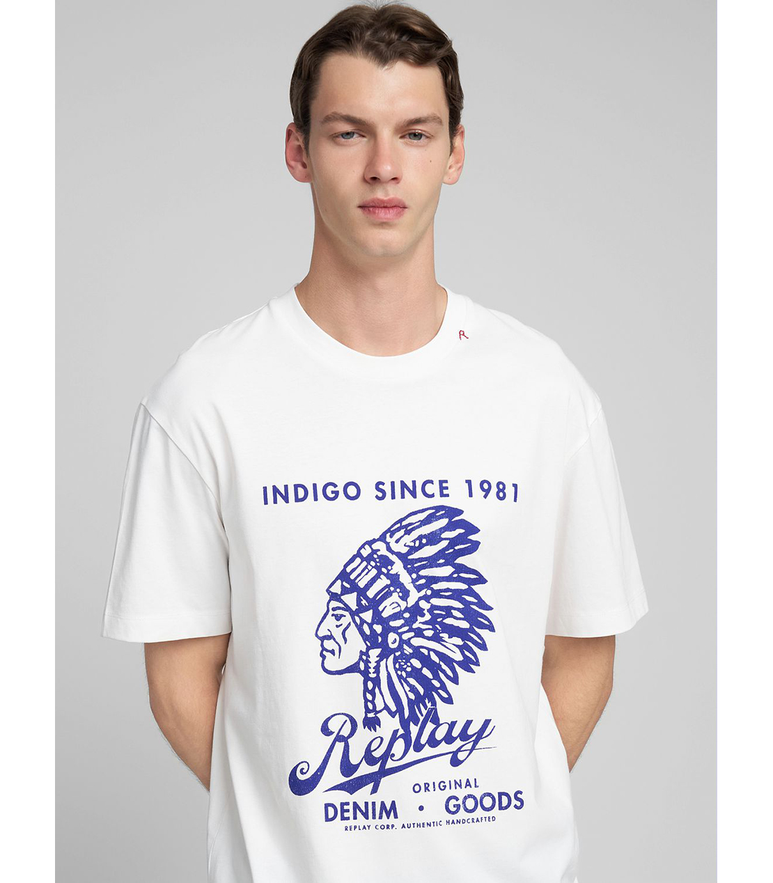 リラックスフィット ヘビーコットンジャージーNative Tシャツ 詳細画像 ホワイト 6